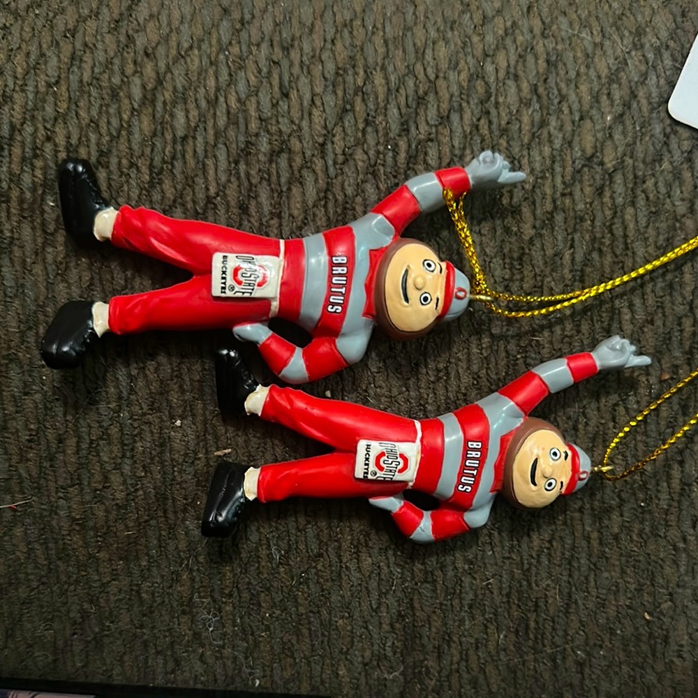 Ohio State Buckeyes Brutus Ornaments